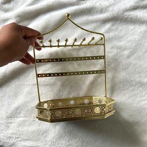 Gold Jewelry Stand